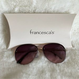 Francesca’s Aviator Sunglasses